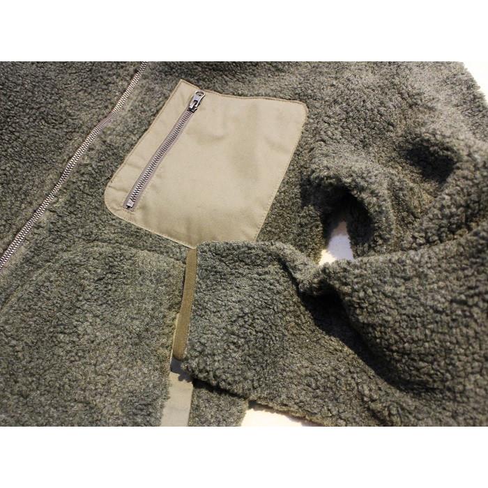 ウールリッチ WOOLRICH / メンズ フリース ジャケット フルジップ Glacier View Fleece Jacket  (オリーブ) | WOOLRICH | 04