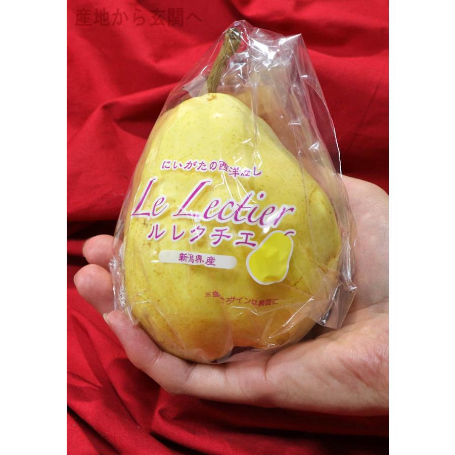 ル・レクチェ 西洋梨 約2kg 6〜8玉 新潟県産 贈答品 化粧箱入り ギフト最適な特産品のフルーツ！抜群の味わいにとろける食感