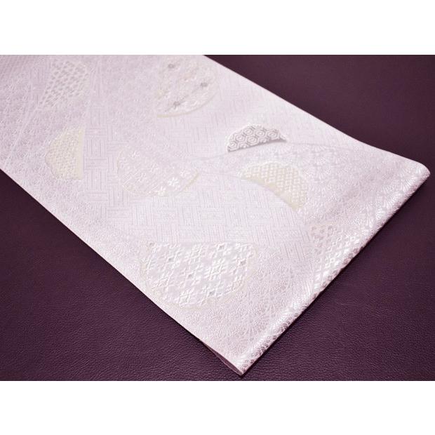 絹化粧＞本場筑前 博多織 黒木織物謹製 正絹 八寸名古屋帯【お