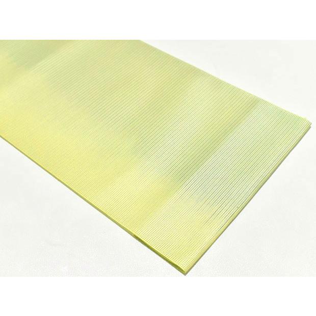 504mn30◇長尺 オールシーズン帯 繧繝霞 松装織物 八寸名古屋帯◇美品 