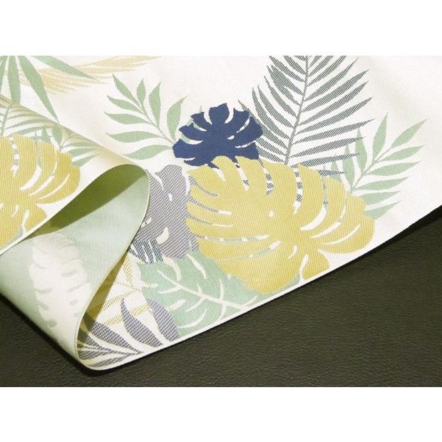 本場筑前 博多織 協和織工場謹製 博多帯 正絹 紋八寸名古屋帯 金証紙