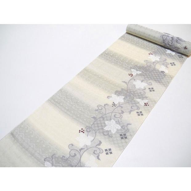 単衣帯＆冬帯 西陣織 弥栄織物謹製 西陣帯 3シーズン対応 九寸名古屋  