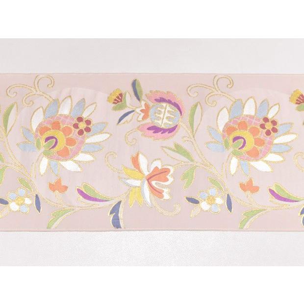 海外品 (肉厚の帯地)西陣織 名門！帯屋捨松謹製 高級九寸名古屋帯(お仕立代無料＆送料無料＆代引料無料) 【1695757473】(61710円)