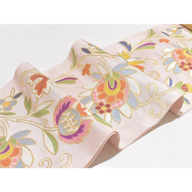 海外品 (肉厚の帯地)西陣織 名門！帯屋捨松謹製 高級九寸名古屋帯(お仕立代無料＆送料無料＆代引料無料) 【1695757473】(61710円)