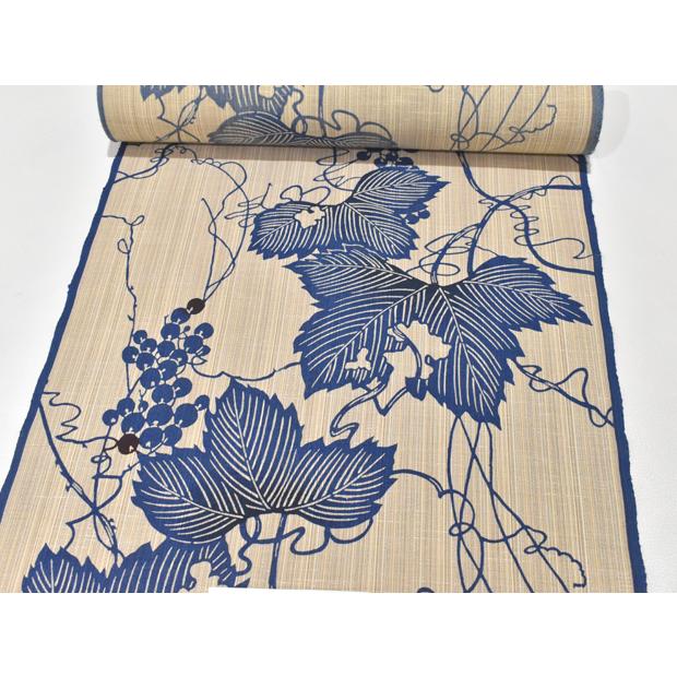 user_2400427d 竺仙★浴衣 ぶどうお仕立て品 竺仙浴衣 お仕立代込み価格 送料無料 ゆかた 奥州小紋 女性用 反物