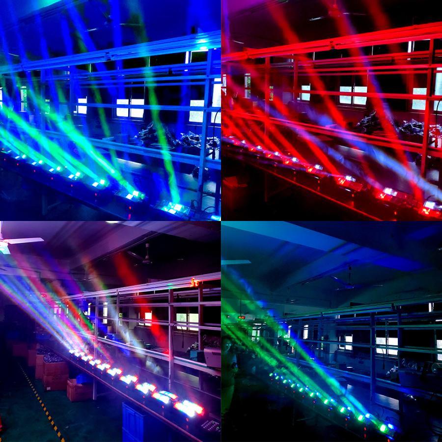 ムービングライト RGBW LED スパイダーライト 舞台照明 ディスコ ムービングライト RGBW LED スパイダーライト 舞台照明 ディスコ