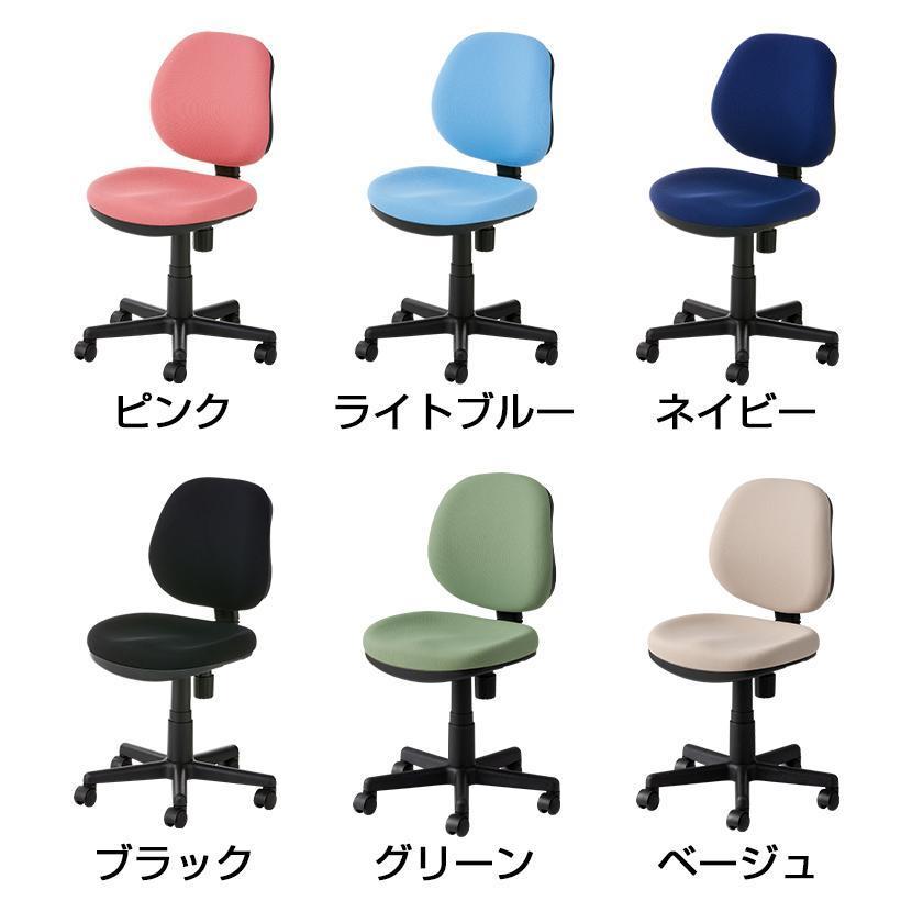 レビュー特典あり オフィスチェア RD-1 デスクチェア 事務椅子 ワークチェア 椅子 ローバック モールドウレタン 肘なし 幅530×奥行570×高さ810?920mm_8