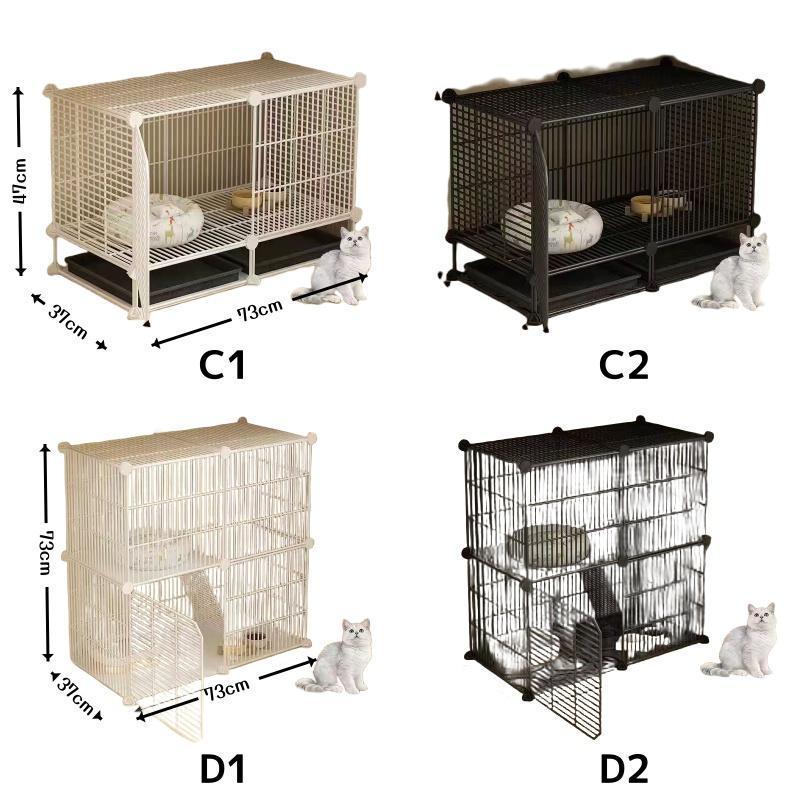 ケージ キャットケージ 大型猫 1段2段 3段 屋内用猫ケージ 猫用ベビー