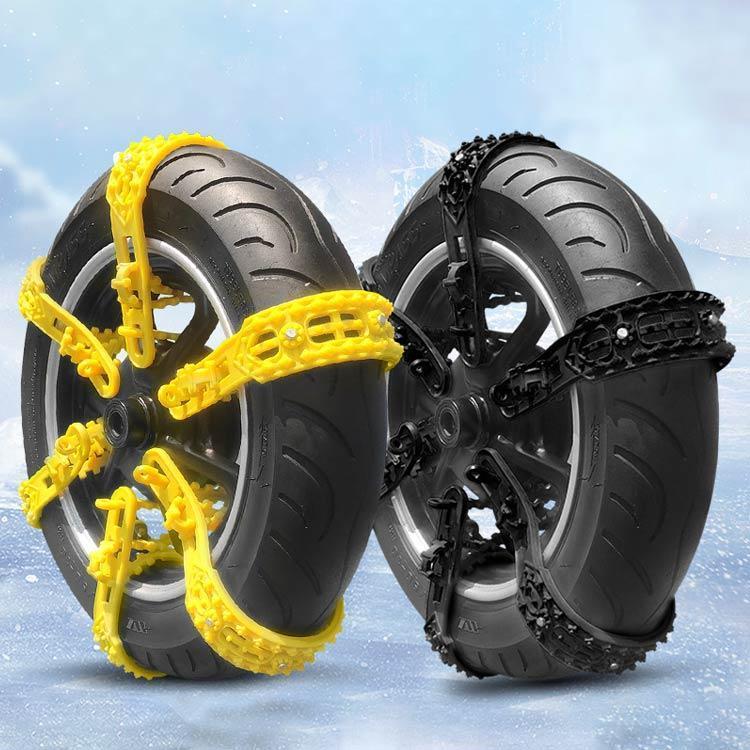 非金属 滑り止めチェーン オートバイ用 タイヤチェーン 12本セット