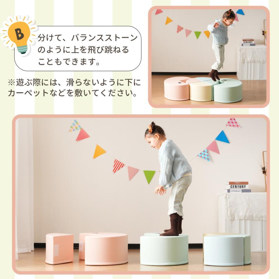 【6点セット】ソフトブロック アスレチック ブロック クッション おもちゃ 布製 玩具 大型 室内 遊具 滑り台 キッズスペース 子供 こども キッズ 幼児 保育園_11