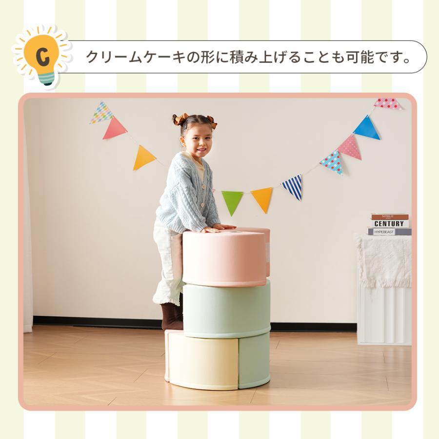 【6点セット】ソフトブロック アスレチック ブロック クッション おもちゃ 布製 玩具 大型 室内 遊具 滑り台 キッズスペース 子供 こども キッズ 幼児 保育園_12