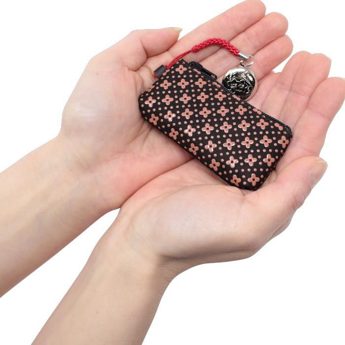 印伝 印鑑ケース 印傳屋 4304 黒 ピンク かわいい 二本収納 訂正印 和柄 2本収納 複数 印鑑入れ 15mm 18mm 銀行印 甲州印伝 山梨 和物屋 日本製 4304 009iw 和物屋 印傳屋印伝 草履バッグの店 通販 Yahoo ショッピング