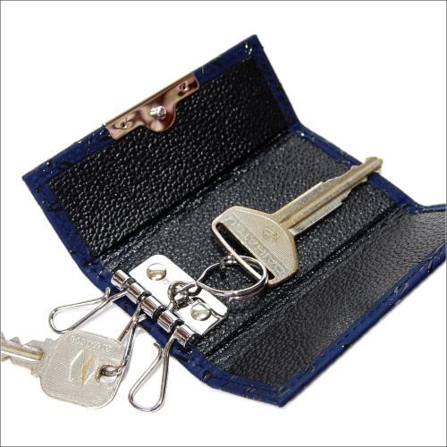 印傳屋（INDEN-YA） キーケース 印伝 メンズ レディース 本革 Men's