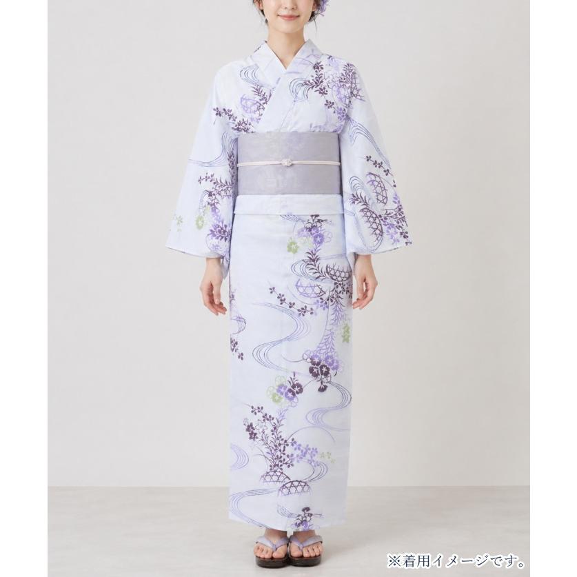 竺仙 浴衣 ゆかた 流水に秋草 2026年 新柄 ちくせん レディース 女性