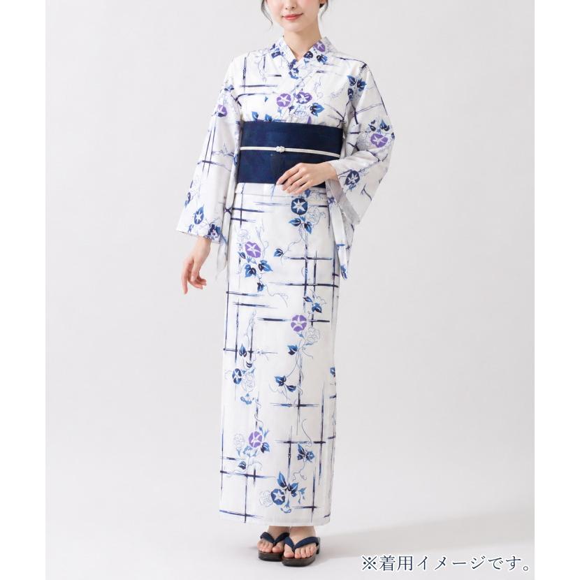 竺仙 浴衣 ゆかた ちくせん 竹垣に朝顔 2026年 新柄 レディース 女性