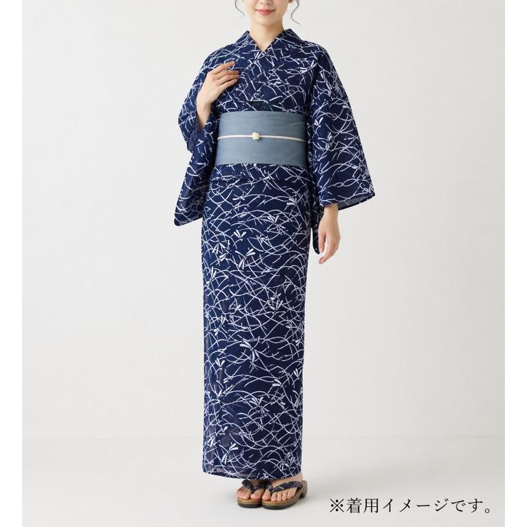 竺仙 浴衣 レディース レディス ladys ちくせん ゆかた 反物 綿絽 芝草