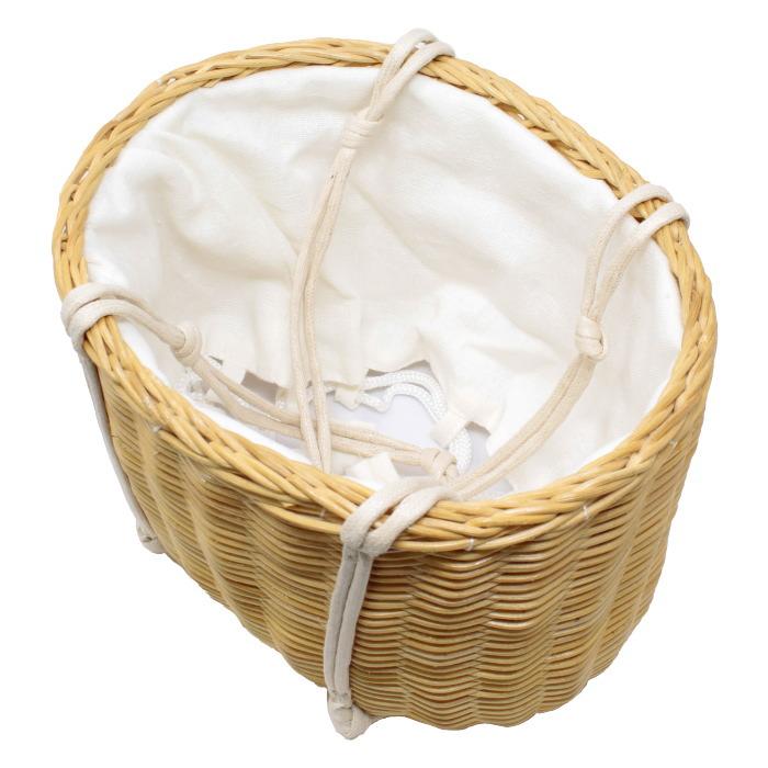 あけび かご カゴバッグ 着物 浴衣 かごバッグ 伝統工芸品 手提げ籠 夏着物 バケツ型 巾着バッグ 単品 「生成り色・紺」ハンドバッグ かご