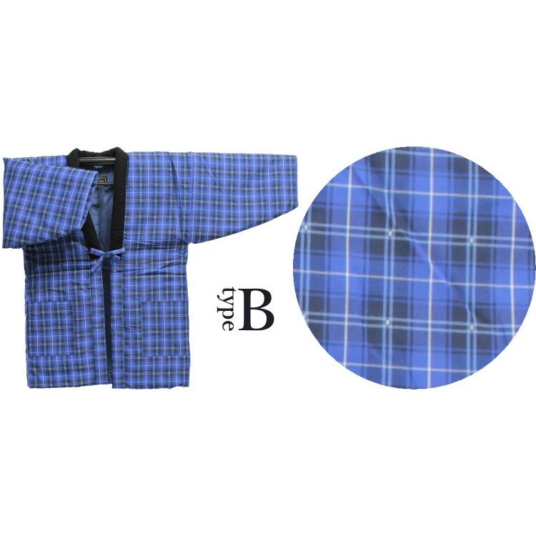 はんてん メンズ 久留米 綿入れ 手作り 男性用 並判 日本製 M 普通 
