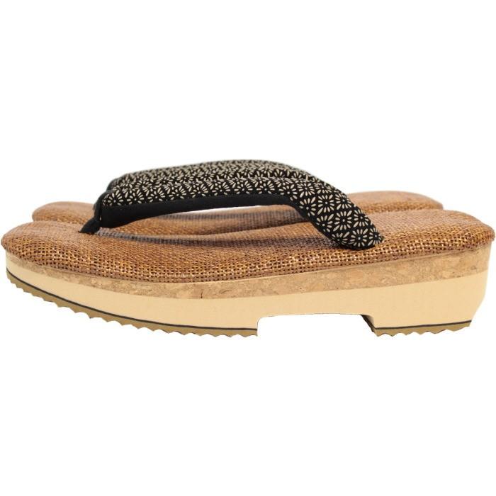 新品 ラタン パナマ キルク 草履 F寸 日本製 軽量 低反発 カフェ 草履 メンズ ( 男性用 )の低反発クッション 疲れない 日本製 国産 ) F
