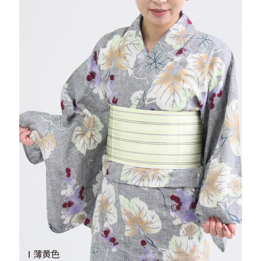 半幅帯 正絹 博多織 白 黒 紫 浴衣 夏の着物 国産 レディース 半幅帯 正絹 博多織 白 黒 紫 浴衣 夏の着物 国産 レディース