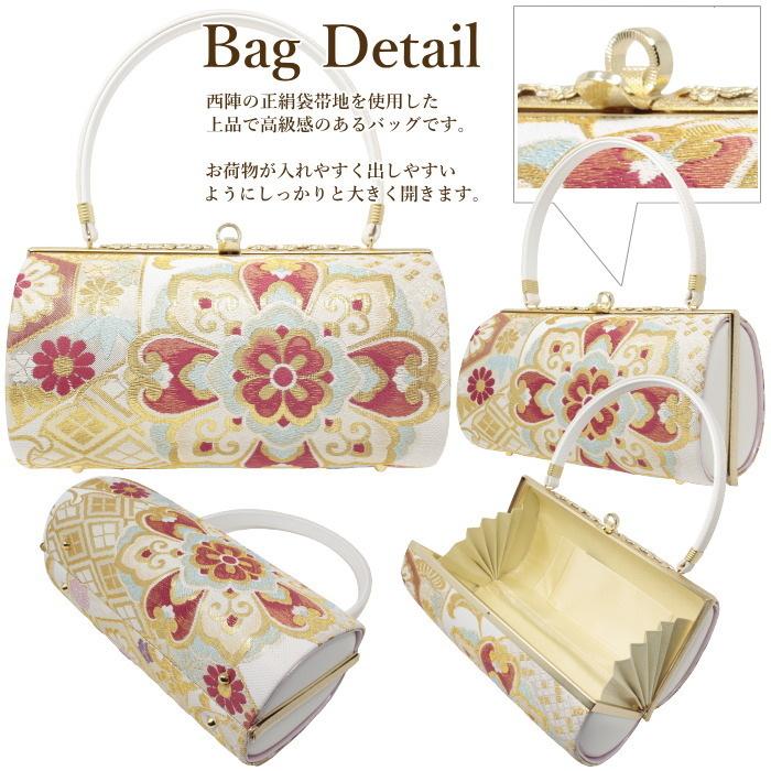草履バッグセット 正絹 帯地 彩小径 いろこみち Lサイズ NO26992 草履バッグセット 正絹 帯地 彩小径 いろこみち Lサイズ NO26992の通販