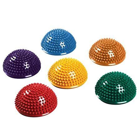 SPRI Balance Pods Hedgehog Stability Balance Trainer Dots (Set of 6) 踏み石、飛び石
