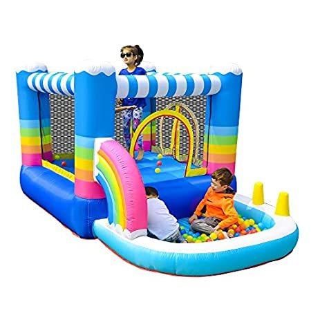 doctor dolphin Inflatable Bounce House Jumping Castle Water Slide for Kids マザーズバッグ