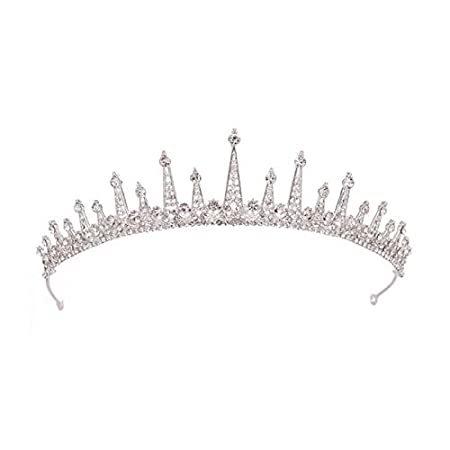 特別価格DIAOD Silver Fashion Crowns Wedding Hair Accessories Queen Princess Tiara D好評販売中 ティアラ