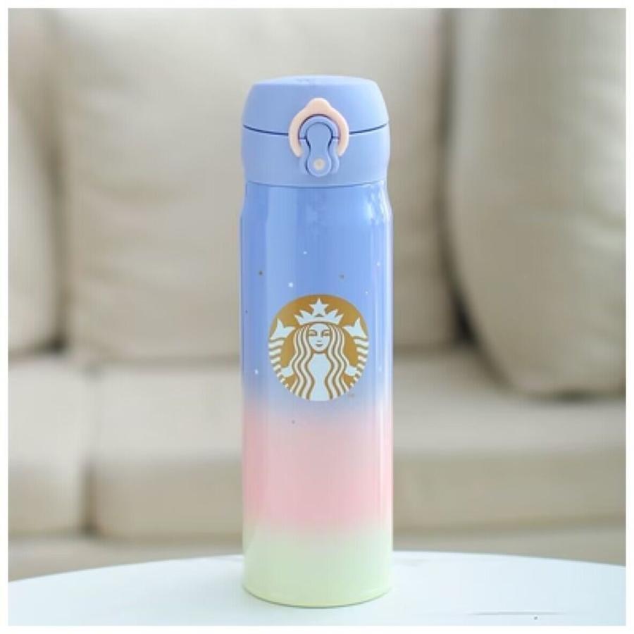 スターバックス starbucks 水筒 魔法瓶 ステンレスボトル 桜 500ml 保冷 保温 男女兼用 軽量構造 直飲み ギフト プレゼント 母の日 父の日 誕生日 クリスマス｜wampg-jp-0901｜08