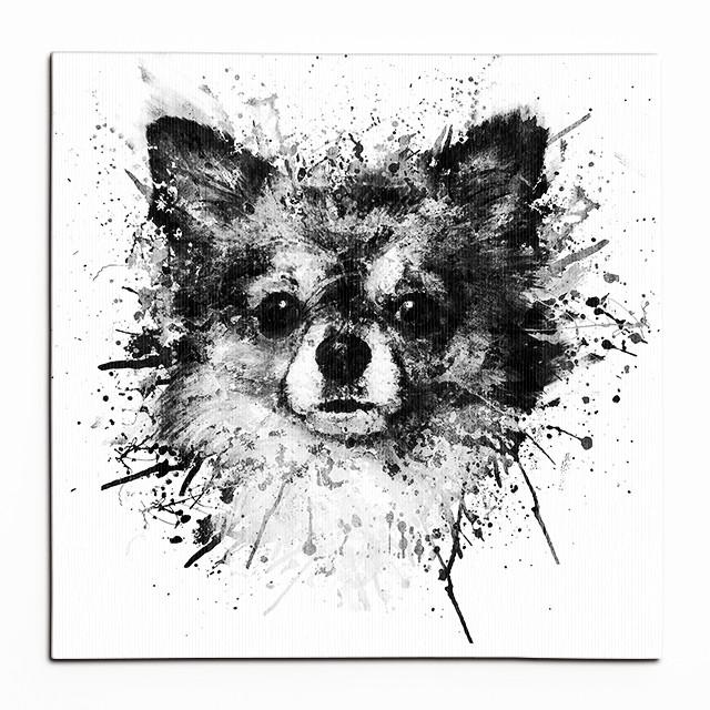 Big Bang Monochrome チワワ Mサイズ ワンにゃんアートキャンバス 絵画 犬 モノクロ グッズ アートパネル Wn Chh M ワンにゃんギャラリー 通販 Yahoo ショッピング