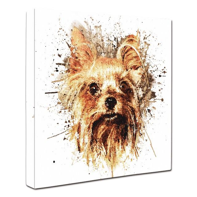 Big Bang Natural ヨークシャテリア ｍサイズ ワンにゃんアートキャンバス 絵画 犬 グッズ アートパネル Wn b Ykt M ワンにゃんギャラリー 通販 Yahoo ショッピング