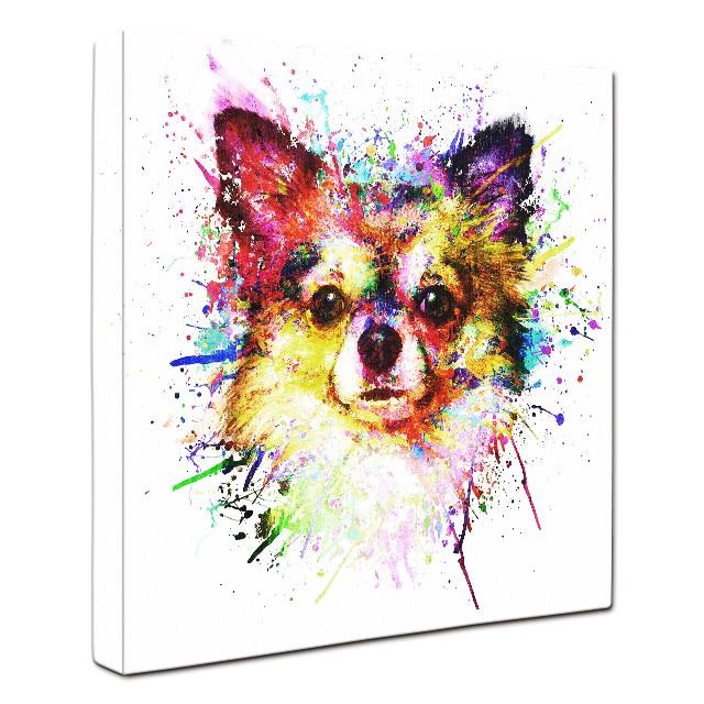Big Bang Color チワワ Lサイズ ワンにゃんアートキャンバス 絵画 犬 グッズ アートパネル ポスター Wn c Chh L ワンにゃんギャラリー 通販 Yahoo ショッピング