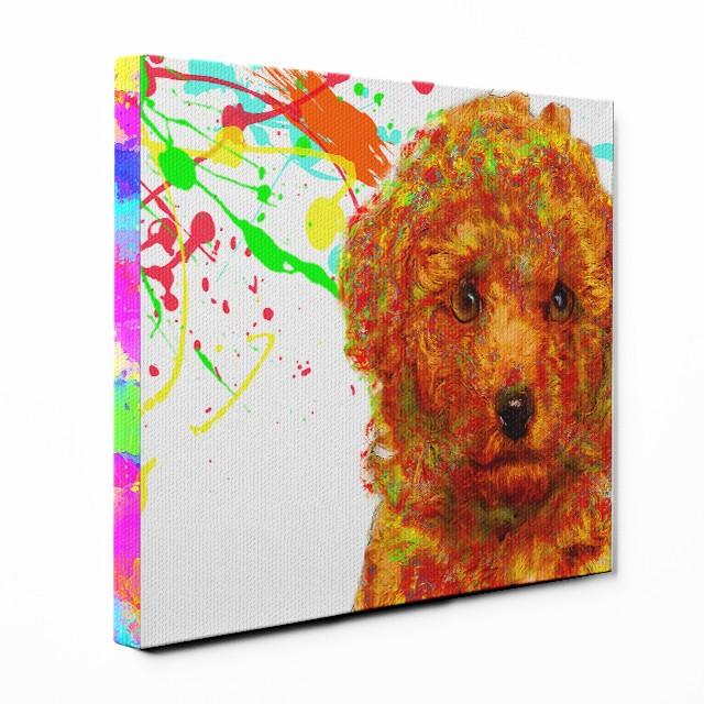 Watch トイプードル Lサイズ ワンにゃんアートキャンバス Huge Series 絵画 アート 犬 Wn Huwa Tpo L ワンにゃんギャラリー 通販 Yahoo ショッピング