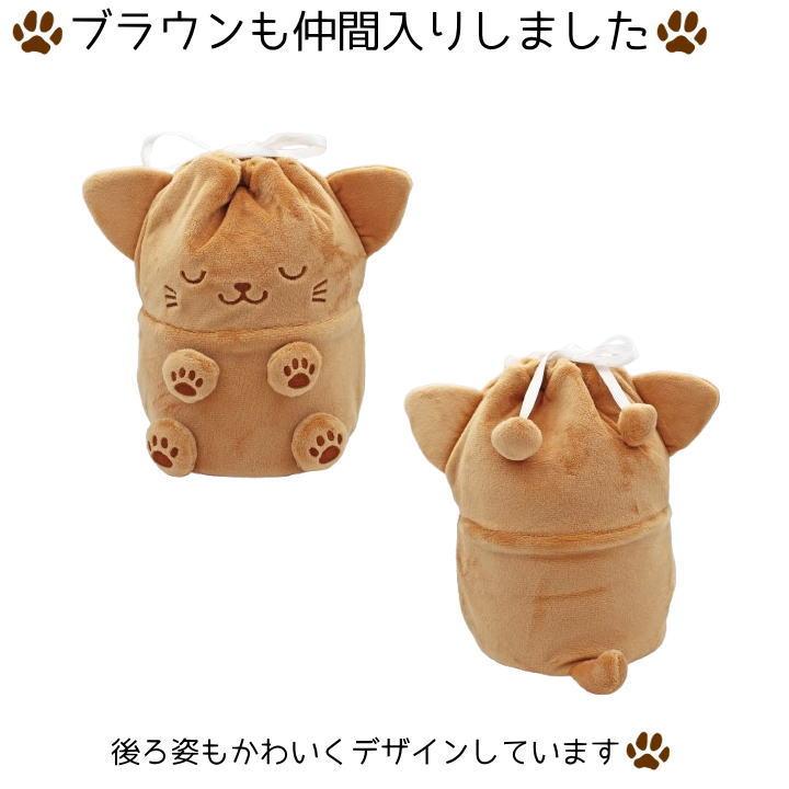 ペット 骨壷カバー 骨袋 ぬいぐるみタイプ ねこちゃん 3.5寸 4寸 骨壷