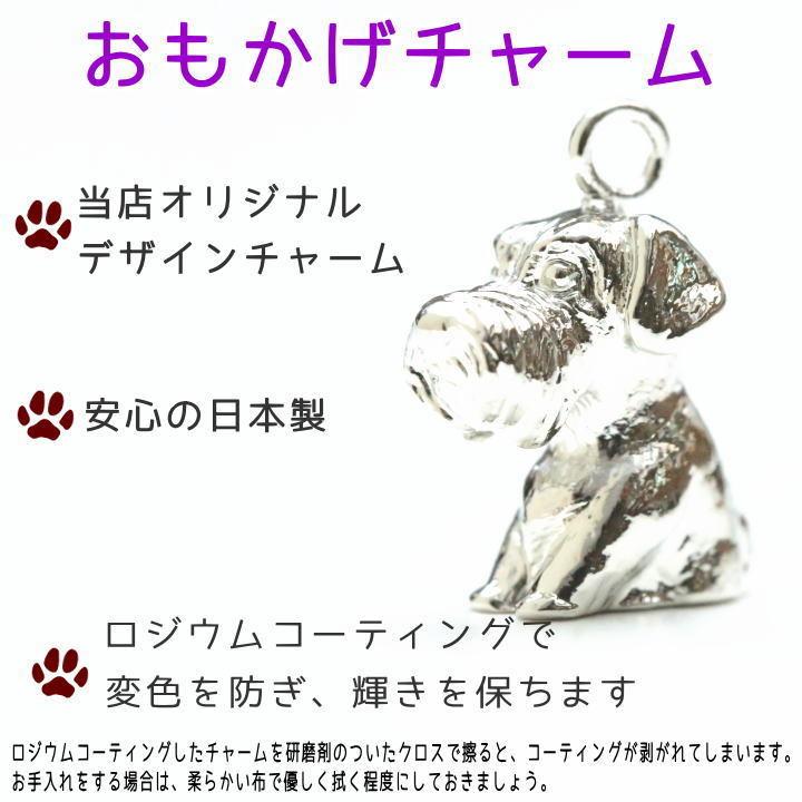 遺骨カプセルキーホルダー シュナウザー 刻印 名入れ ペット仏具