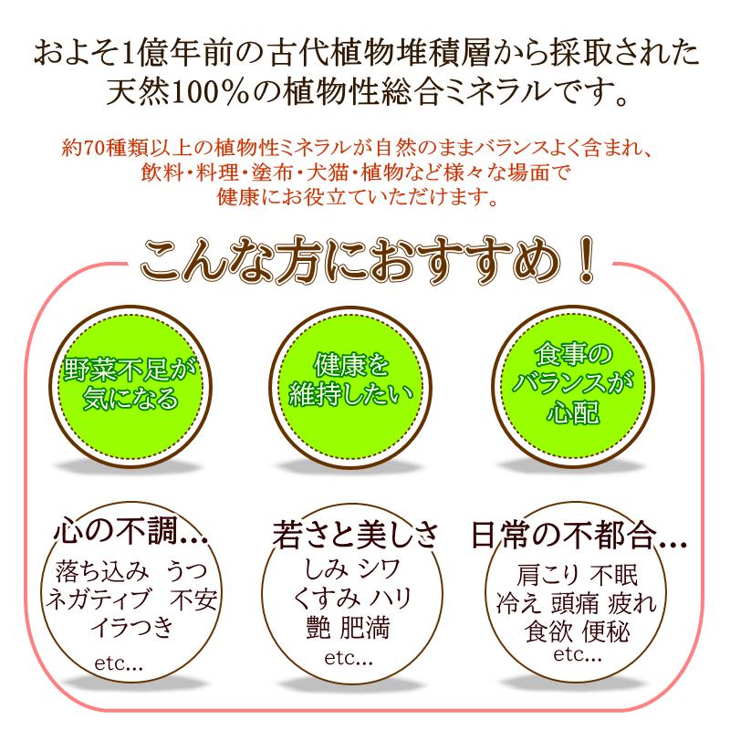 オーガニックフルボ酸原液 1000ml 2本セット ライフバランスの オーガニックフルボ酸原液 1000ml 2本セット ライフバランスの