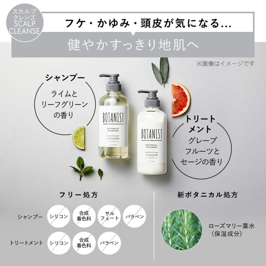 【旧モデル】BOTANIST(ボタニスト) ボタニカルトリートメント 【スカルプクレンズ】 490g 植物由来 ヘアケア ノンシリコン 地肌ケア 頭皮ケア 指通り｜wan-style｜06