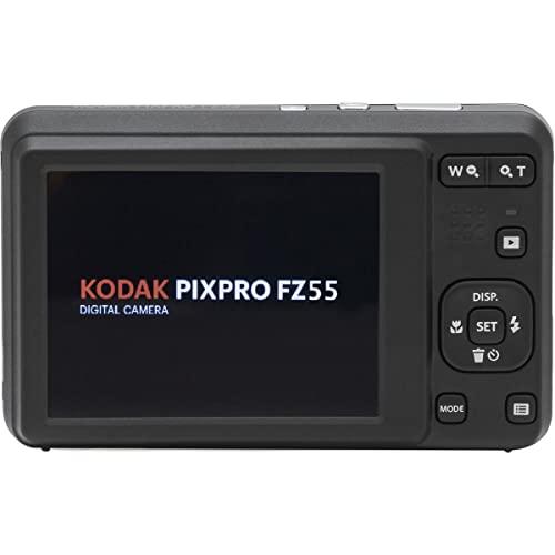 KODAK (コダック) PIXPRO 使いやすい ズーム FZ55-RD 16MP デジタルカメラ 光学5倍ズーム 広角 28mm 2.7インチ液晶画面 (レッド)｜wan-style｜02