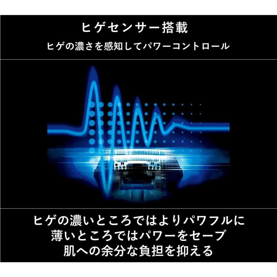 ラムダッシュ パナソニック メンズシェーバー リニア 5枚刃 黒 ES