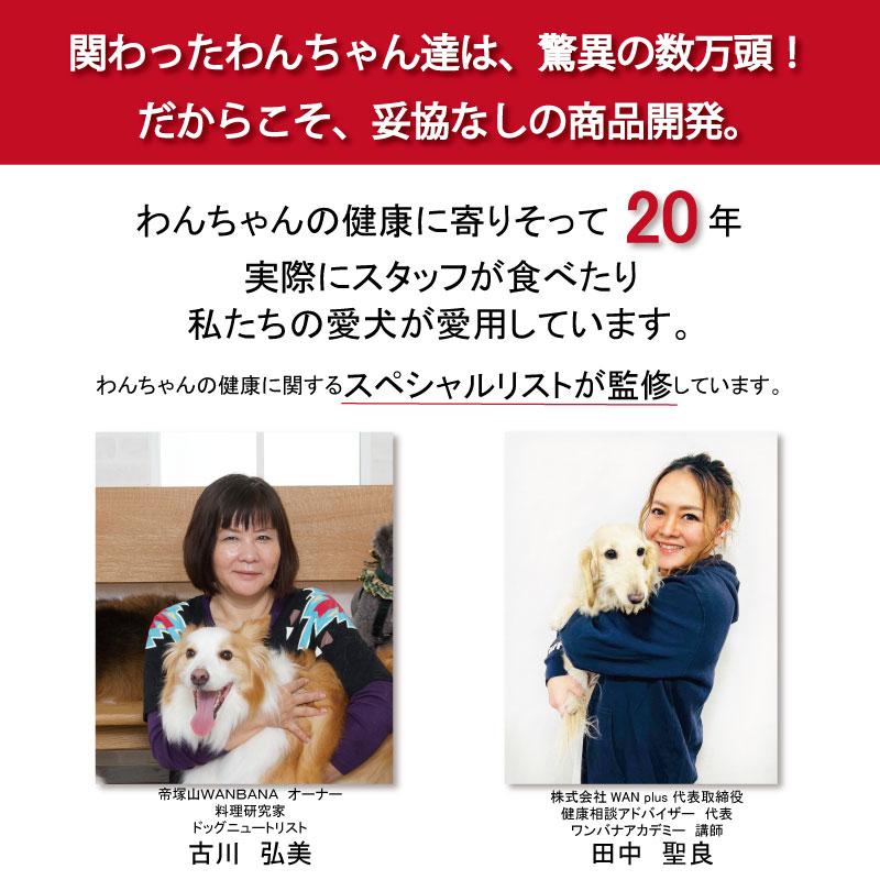 帝塚山WANBANA 犬用手作りごはんトッピングに 国産無添加レンチンok