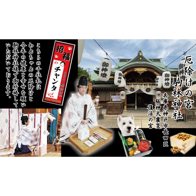 むーわんさんへ 帝塚山WANBANA 犬用の節分恵方巻き3本セット ハーフサイズ お肉増量