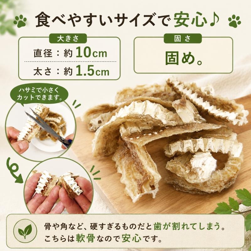 帝塚山WANBANA 犬用の天然デンタルケアに！無漂白で安心のサメ軟骨 お