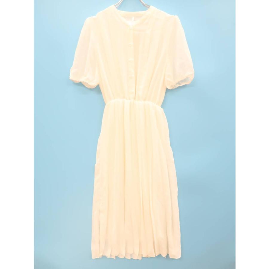 Dholic ディーホリック ノーカラータックプリーツロングワンピース 半袖 白 レディース 新品 0928 D04 ブランド品の買取販売 Wanboo 通販 Yahoo ショッピング