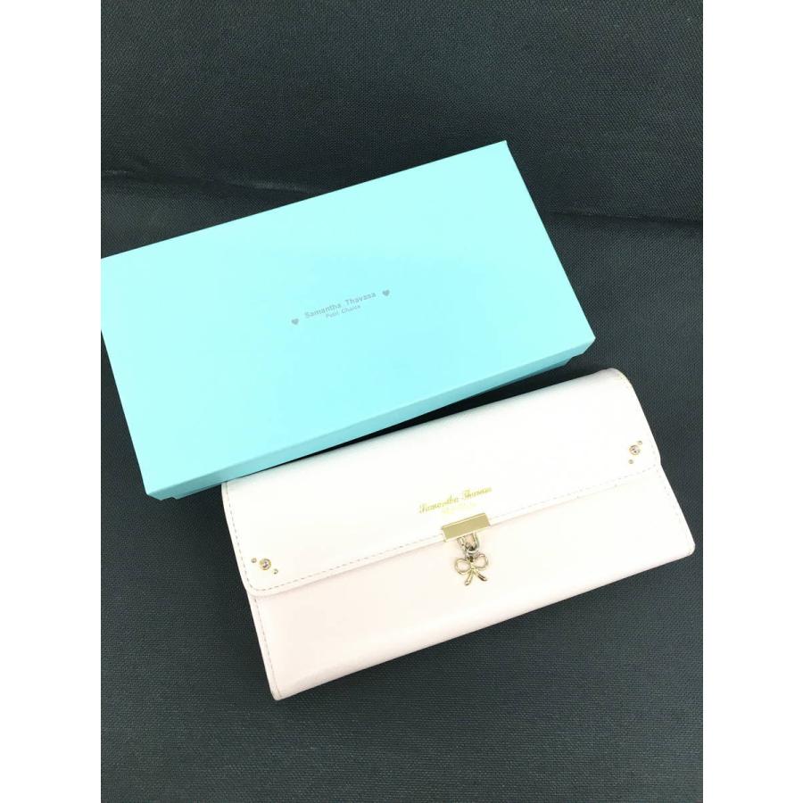 Samantha Thavasa Petit Choice サマンサタバサプチチョイス リボンチャームフラップ長財布 ピンク ゴールド レディース A ランク 委託倉庫から出荷 3 ブランド品の買取販売 Wanboo 通販 Yahoo ショッピング