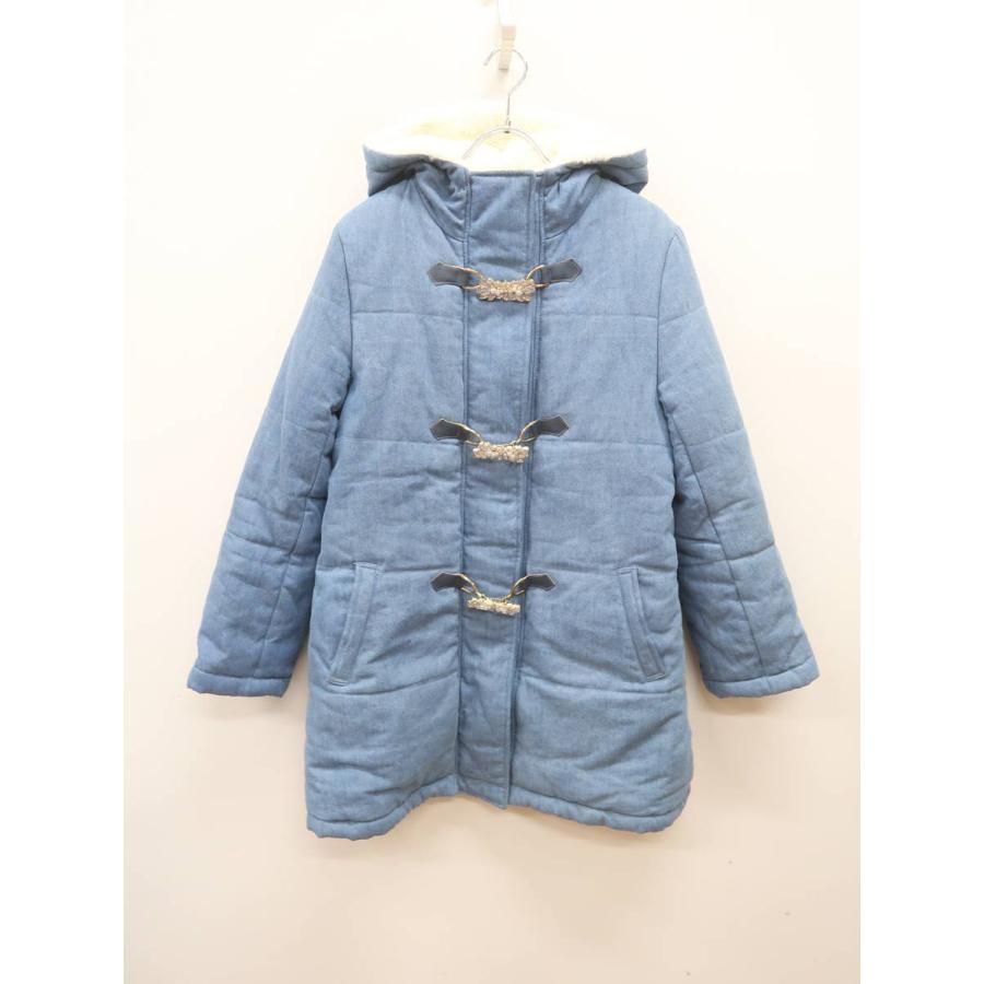Datura ダチュラ ビジュービットダッフルコート 長袖 青 レディース Aランク F 委託倉庫から出荷 0 ブランド品の買取販売 Wanboo 通販 Yahoo ショッピング