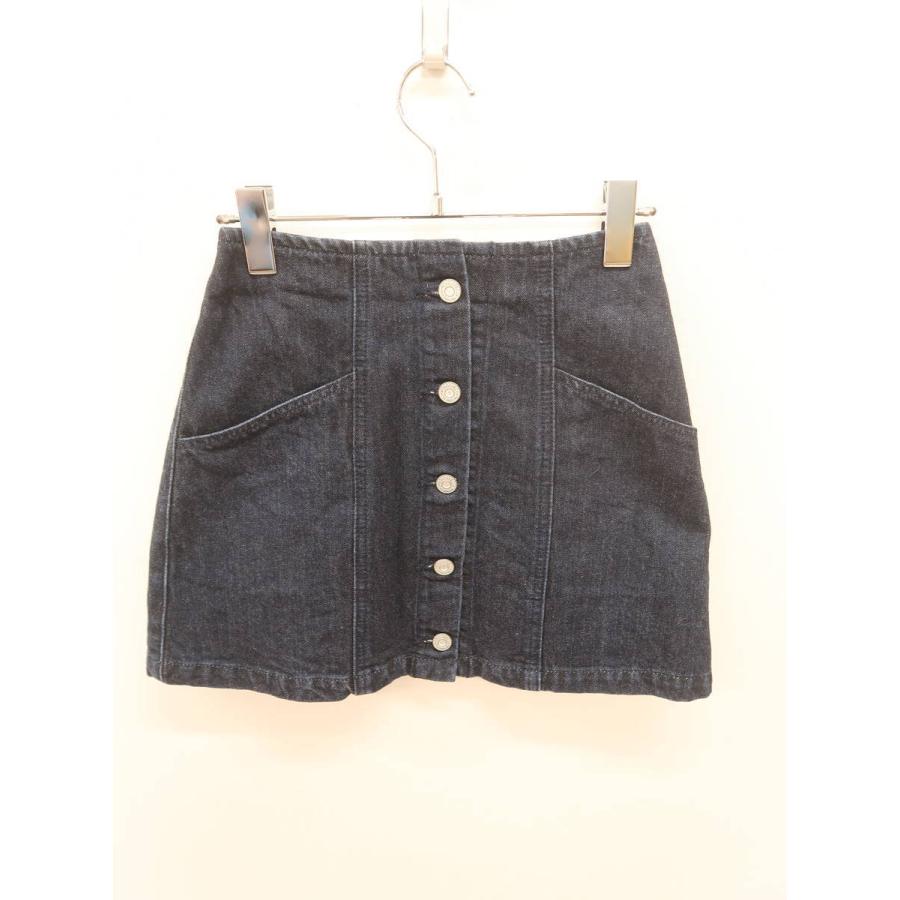 Moussy マウジー フロントボタン台形デニムスカート 青 レディース Aランク 1 委託倉庫から出荷 103 B09 ブランド品の買取販売 Wanboo 通販 Yahoo ショッピング