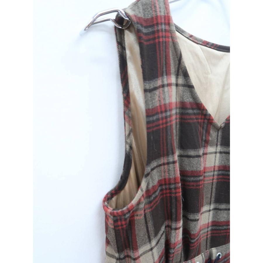 Allamanda アラマンダ チェックノースリーブワンピース レディース Aランク 38 委託倉庫から出荷 103 E06 ブランド品の買取販売 Wanboo 通販 Yahoo ショッピング