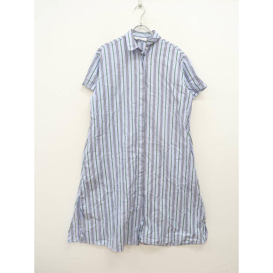 Zara ザラ ストライプシャツワンピース 半袖 青 緑 レディース Aランク M 委託倉庫から出荷 104 A07 ブランド品の買取販売 Wanboo 通販 Yahoo ショッピング