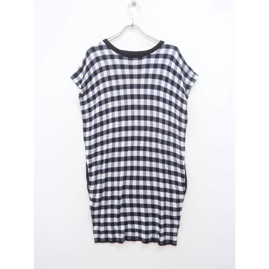Sly スライ ブロックチェックレーヨンニットワンピース フレンチスリーブ 黒 グレー レディース 新品 1 委託倉庫から出荷 D03 ブランド品の買取販売 Wanboo 通販 Yahoo ショッピング