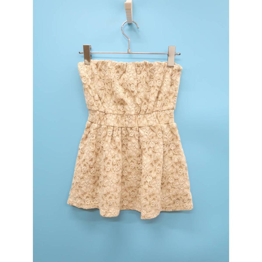 Delyle Noir デイライルノアール フラワーペプラムレースベアトップ ベージュ レディース Aランク 99 委託倉庫から出荷 D15 ブランド品の買取販売 Wanboo 通販 Yahoo ショッピング